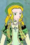 Chancellor's Daughter -- Katherine Chi, color by Rosalyn Hunter
